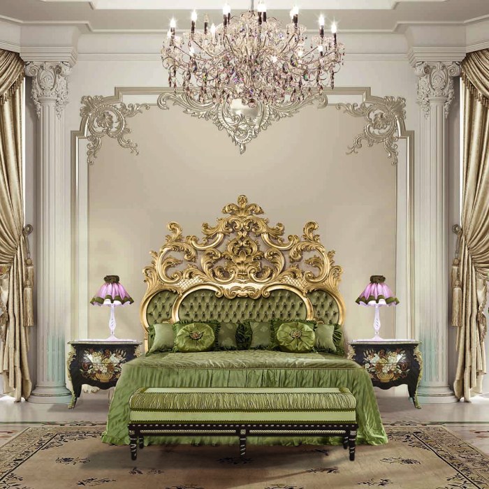 Accessories for classic bedrooms